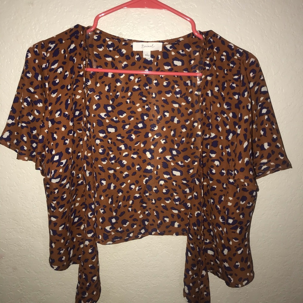 wrap shirt with skirt bundle